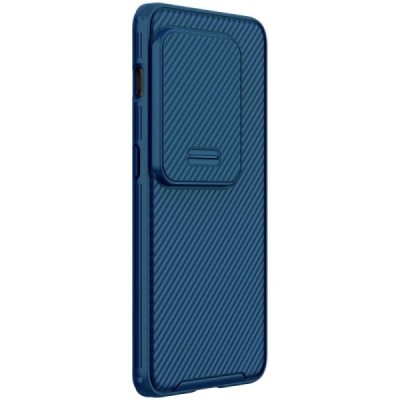 OnePlus 10 Pro „Nillkin“ CamShield mėlynas dėklas, nugarėlė su kameros apsauga | Priedai.lt