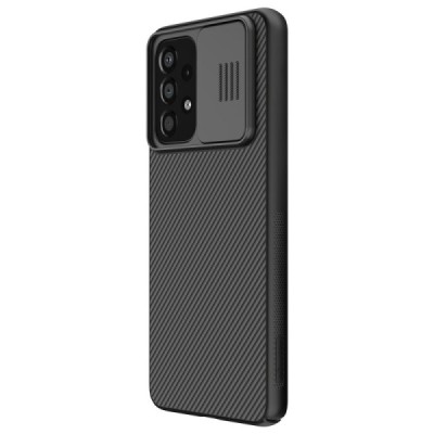 Samsung Galaxy A33 5G (SM-A336E) „Nillkin“ CamShield juodas dėklas, nugarėlė su kameros apsauga | Priedai.lt