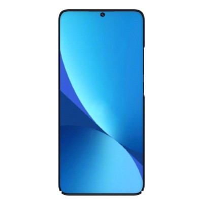 Nillkin Frosted Shield Xiaomi 12 (Xiaomi 12X) juodas plastikinis dėklas | Priedai.lt