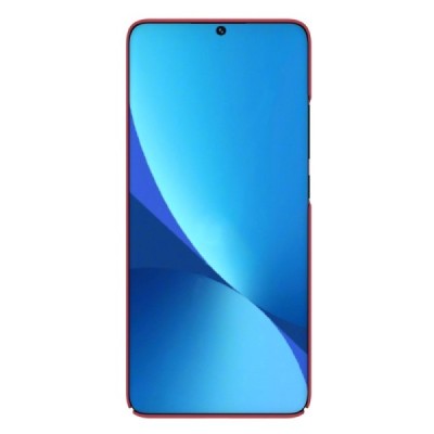 Nillkin Frosted Shield Xiaomi 12 (Xiaomi 12X) raudonas plastikinis dėklas | Priedai.lt