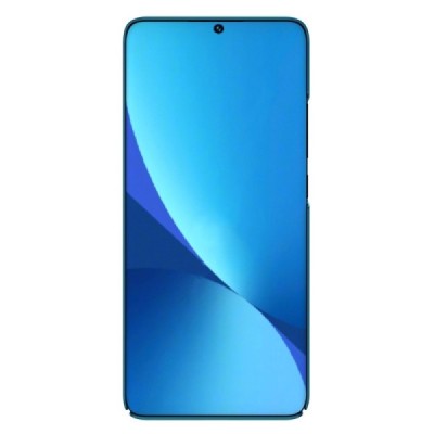 Nillkin Frosted Shield Xiaomi 12 (Xiaomi 12X) mėlynas plastikinis dėklas | Priedai.lt