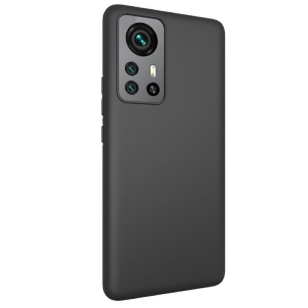 Kõva silikoon (TPU) kaaned - must (12 Pro)