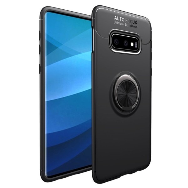 „Ring“ Kickstand (TPU) kaaned - must (Galaxy S10e)
