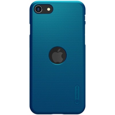 Nillkin Frosted Shield Apple iPhone SE 2020 (Apple iPhone SE 2022) mėlynas plastikinis dėklas | Priedai.lt