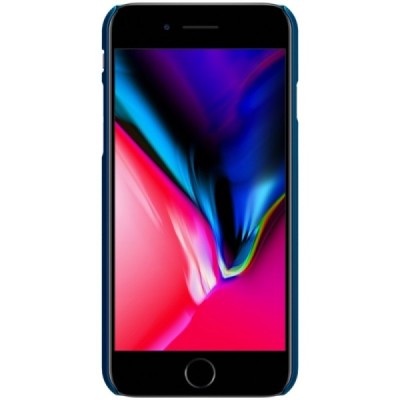 Nillkin Frosted Shield Apple iPhone SE 2020 (Apple iPhone SE 2022) mėlynas plastikinis dėklas | Priedai.lt