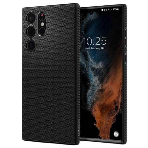 „Spigen“ Liquid Air kaaned - must (Galaxy S22 Ultra 5G)