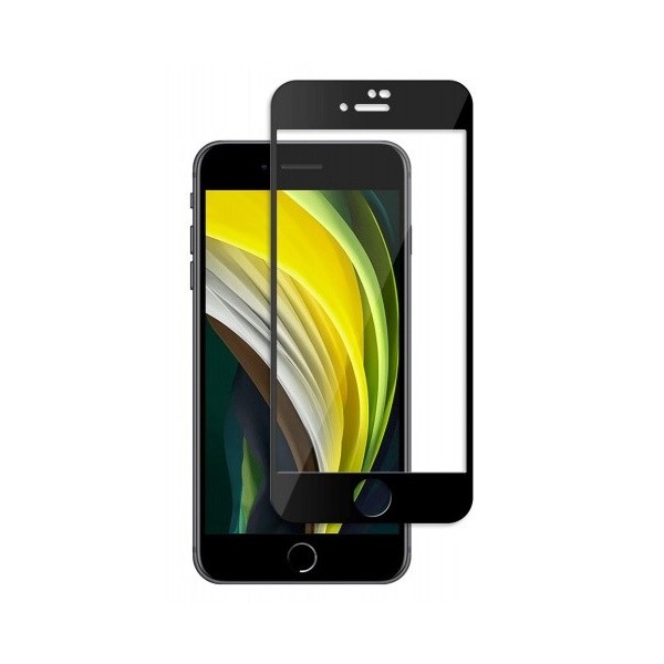 „Guardian“ Tempered Glass kaitsev ekraaniklaas 0.26 mm - must (iPhone 7 / 8 / SE 2020 / SE 2022)