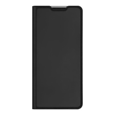 „Dux Ducis“ Skin serijos Sony Xperia 10 IV juodas odinis atverčiamas dėklas | Priedai.lt