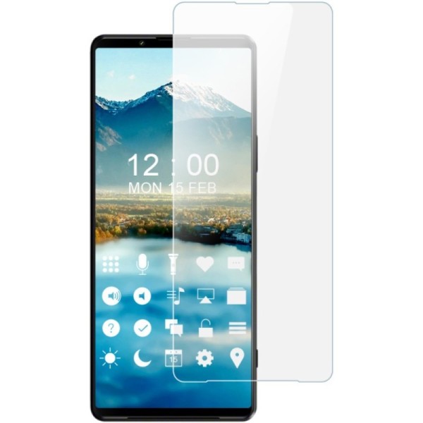 „Imak“ ekraani kaitsekile (täielik katvus) - läbipaistev (Xperia 1 IV)