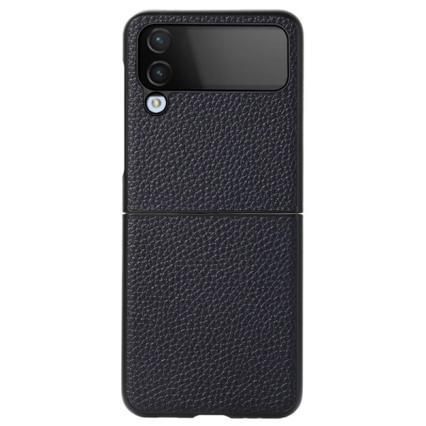 „Deluxe Leather“ kaaned - sinine (Galaxy Z Flip4)