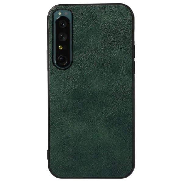 „Deluxe Leather“ kaaned - roheline (Xperia 1 IV)
