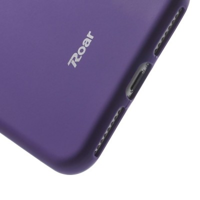 Apple iPhone 7 Plus (8 Plus) Roar kieto silikono TPU violetinis dėklas - nugarėlė | Priedai.lt