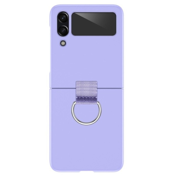 „Ring“ plastikust kaaned - lilla (Galaxy Z Flip4)