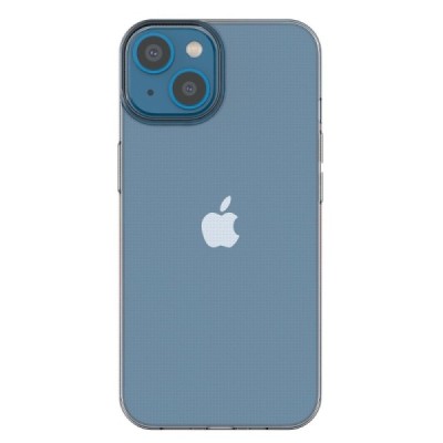 Apple iPhone 14 kieto silikono TPU skaidrus dėklas - nugarėlė | Priedai.lt