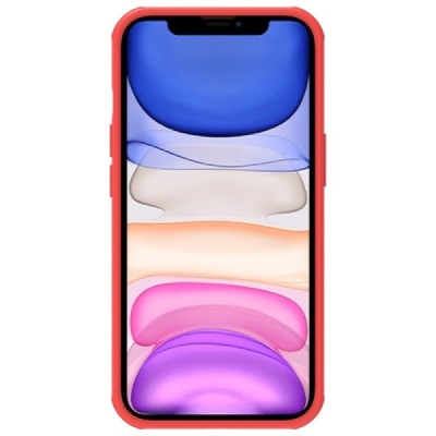 Apple iPhone 14 „Nillkin“ Frosted Shield Pro raudonas dėklas - nugarėlė | Priedai.lt