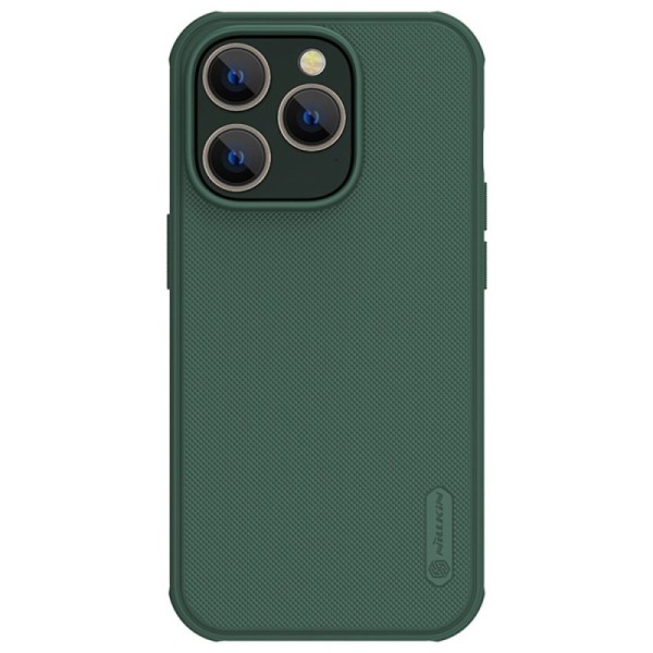 „Nillkin“ Frosted Shield Pro kaaned - roheline (iPhone 14 Pro)
