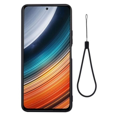 Xiaomi Poco F4 5G Shell kieto silikono (TPU) dėklas juodas - nugarėlė | Priedai.lt