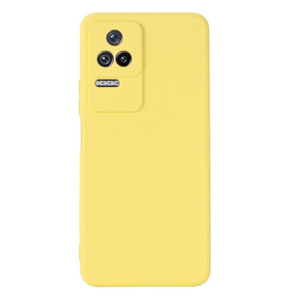 „Shell“ Kõva silikoon (TPU) kaaned - kollane (Poco F4)