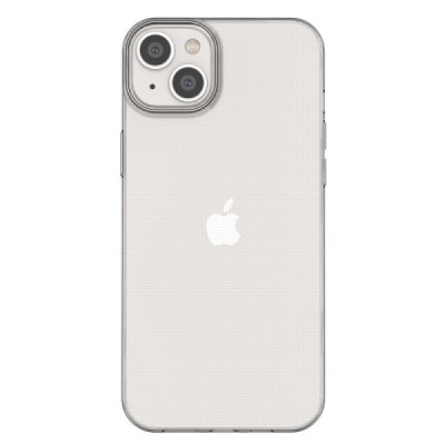 Apple iPhone 14 Plus kieto silikono TPU skaidrus dėklas - nugarėlė | Priedai.lt