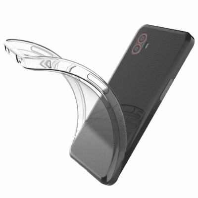 Samsung Galaxy Xcover 6 Pro (G736) kieto silikono TPU skaidrus dėklas - nugarėlė | Priedai.lt
