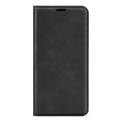 Huawei Honor X8 „Split“ juodas odinis atverčiamas dėklas - knygutė | Priedai.lt
