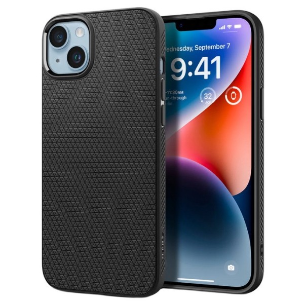„Spigen“ Liquid Air kaaned - must (iPhone 14)