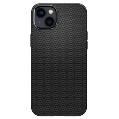 „Spigen“ Liquid Air Apple iPhone 14 Plus juodas kieto silikono dėklas | Priedai.lt