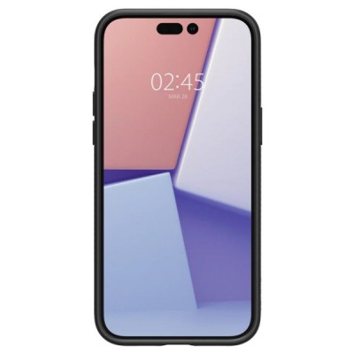 „Spigen“ Liquid Air Apple iPhone 14 Pro Max juodas kieto silikono dėklas | Priedai.lt