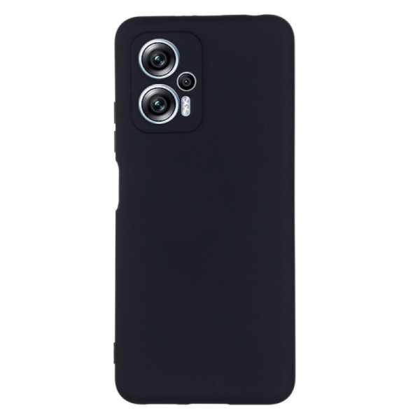 „Shell“ Kõva silikoon (TPU) kaaned - must (Poco X4 GT / Redmi Note 11T Pro / Redmi Note 11T Pro+)