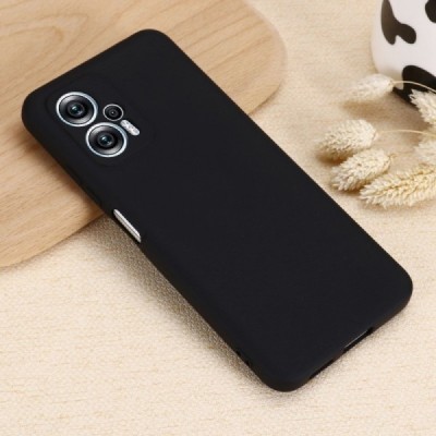 Xiaomi Poco X4 GT (Redmi Note 11T Pro, Redmi Note 11T Pro+) Shell kieto silikono TPU juodas dėklas - nugarėlė | Priedai.lt