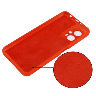 Xiaomi Poco X4 GT (Redmi Note 11T Pro, Redmi Note 11T Pro+) Shell kieto silikono TPU raudonas dėklas - nugarėlė | Priedai.lt
