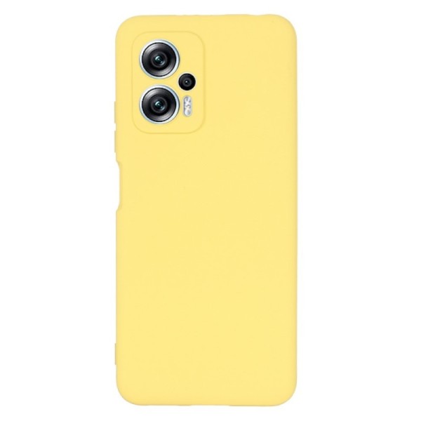 „Shell“ Kõva silikoon (TPU) kaaned - kollane (Poco X4 GT / Redmi Note 11T Pro / Redmi Note 11T Pro+)