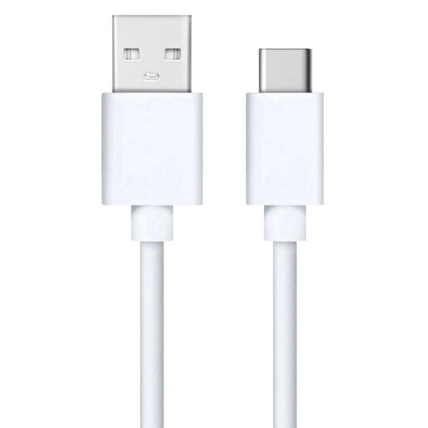 USB Type-C laidas - baltas (3 m. / 1A)