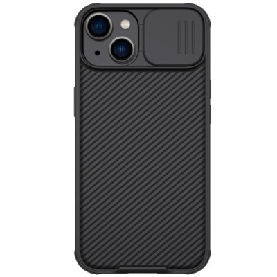 Apple iPhone 14 „Nillkin“ CamShield Pro juodas dėklas, nugarėlė su kameros apsauga | Priedai.lt