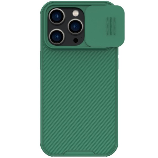 „Nillkin“ CamShield Pro kaaned - roheline (iPhone 14 Pro)