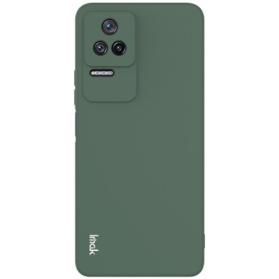 Xiaomi Poco F4 5G „Imak“ kieto silikono TPU žalias dėklas - nugarėlė | Priedai.lt