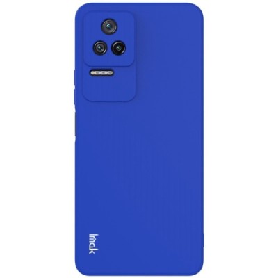 Xiaomi Poco F4 5G Imak kieto silikono TPU mėlynas dėklas - nugarėlė | Priedai.lt