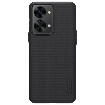 Nillkin Frosted Shield OnePlus Nord 2T 5G juodas plastikinis dėklas | Priedai.lt