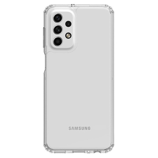 Kõva silikoon (TPU) akrilinis kaaned - läbipaistev (Galaxy A23 5G)