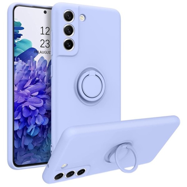 „Ring“ Kickstand (TPU) kaaned - lilla (Galaxy S21 FE 5G)