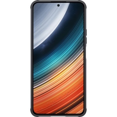 Xiaomi Poco F4 5G „Nillkin“ CamShield juodas dėklas, nugarėlė su kameros apsauga | Priedai.lt