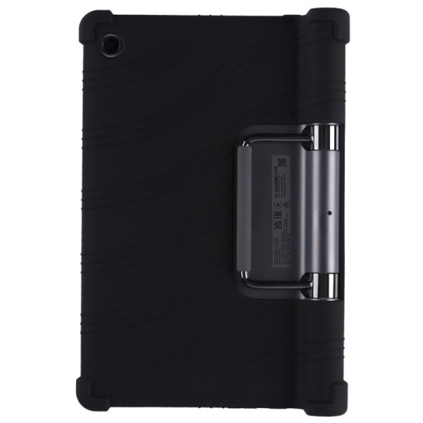 „Flexible“ Tugevdatud turvalisus Kõva silikoon (TPU) kaaned - must (Yoga Tab 11)
