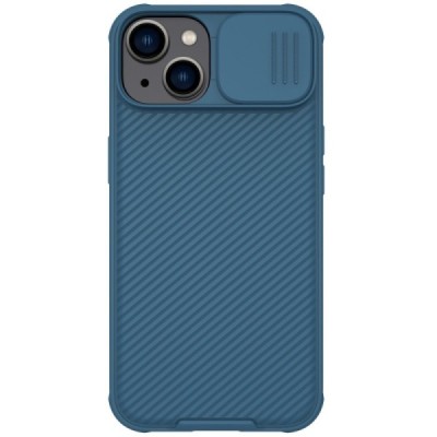 Apple iPhone 14 Plus „Nillkin“ CamShield Pro mėlynas dėklas, nugarėlė su kameros apsauga | Priedai.lt