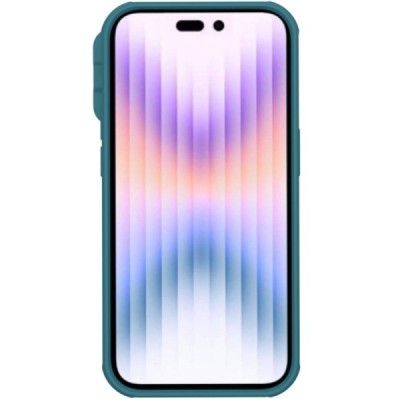 Apple iPhone 14 Pro Max „Nillkin“ CamShield Pro mėlynas dėklas, nugarėlė su kameros apsauga | Priedai.lt