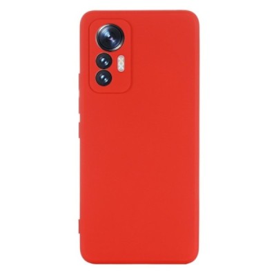 Xiaomi 12 Lite Shell kieto silikono (TPU) dėklas raudonas - nugarėlė | Priedai.lt