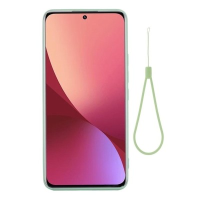 Xiaomi 12 Lite Shell kieto silikono (TPU) dėklas žalias - nugarėlė | Priedai.lt