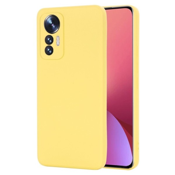 „Shell“ Kõva silikoon (TPU) kaaned - kollane (12 Lite)