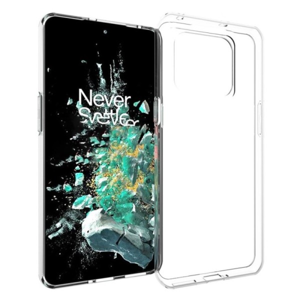 Kõva silikoon (TPU) kaaned - läbipaistev (OnePlus 10T)