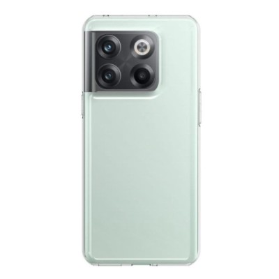OnePlus 10T kieto silikono TPU skaidrus dėklas - nugarėlė | Priedai.lt