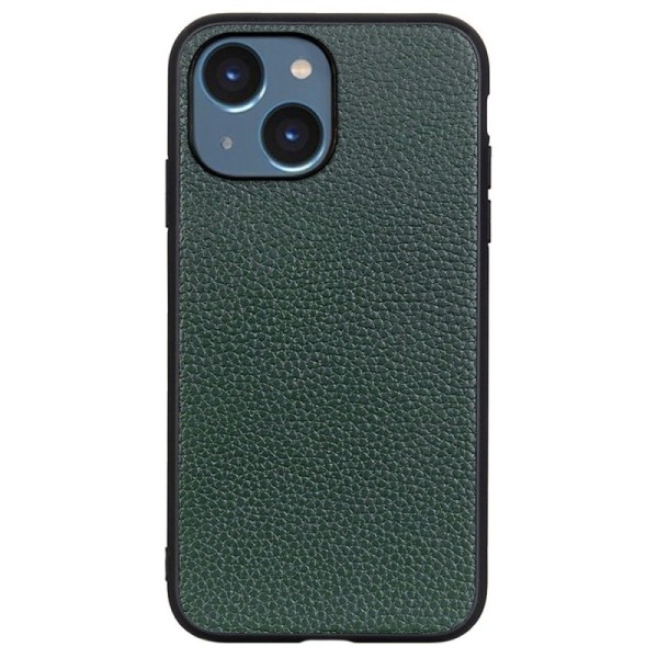 „Deluxe Leather“ kaaned - roheline (iPhone 14)
